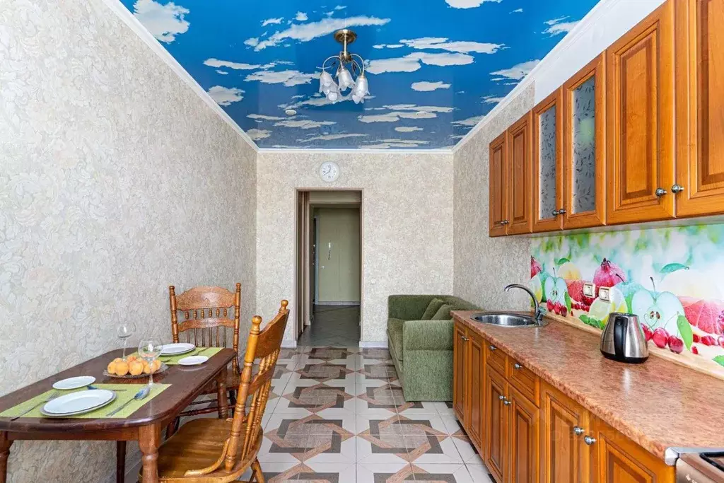 1-к кв. Татарстан, Казань ул. Абсалямова, 13 (50.9 м) - Фото 1