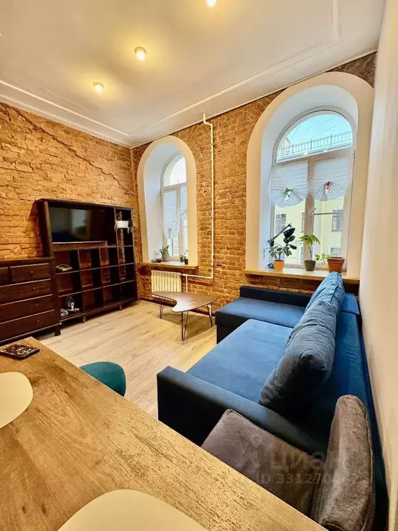Студия Санкт-Петербург ул. Маяковского, 34/4 (32.0 м) - Фото 2