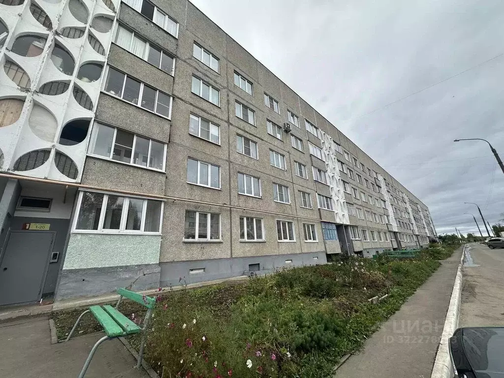 1-к кв. Чувашия, Чебоксары городской округ, Новые Лапсары пгт ул. ... - Фото 1