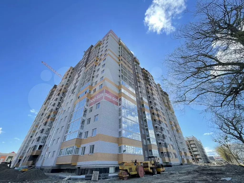 3-к. квартира, 71,3 м, 9/16 эт. - Фото 1