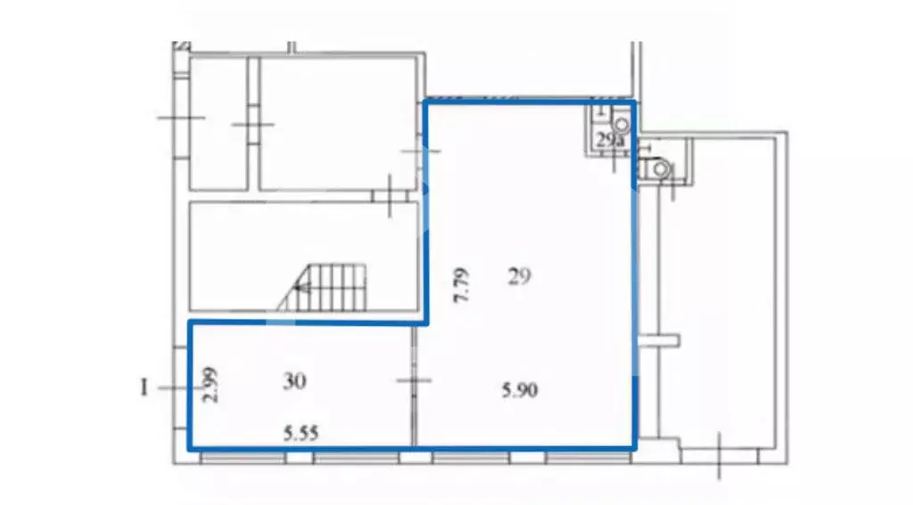 Помещение свободного назначения в Москва Гостиничная ул., 11с1 (60 м) - Фото 2