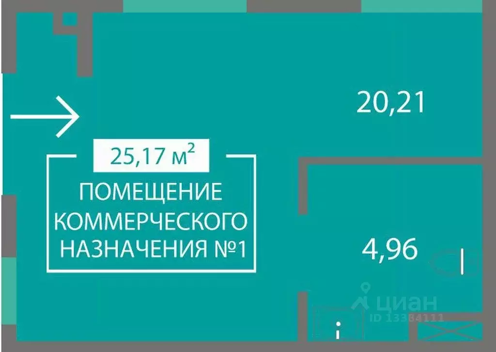 Помещение свободного назначения в Крым, Симферопольский район, с. ... - Фото 1