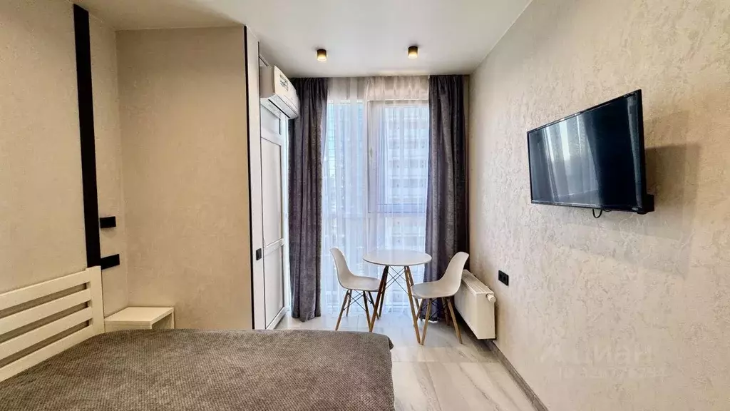 Студия Краснодарский край, Сочи Бытха мкр, ул. Ясногорская, 16/10 ... - Фото 1