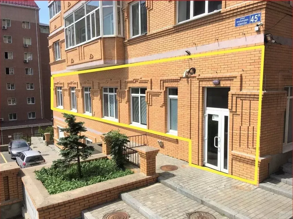 Офис в Приморский край, Владивосток ул. Прапорщика Комарова, 45А (227 ... - Фото 1