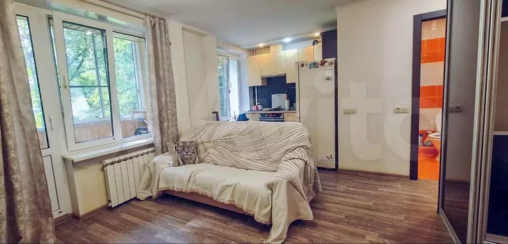 Квартира-студия, 31,5 м, 3/9 эт. - Фото 1