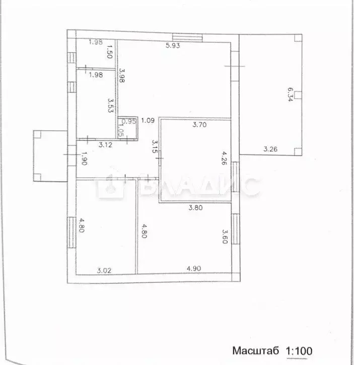 Дом в Пензенская область, Пенза ул. Большая Брусничная (115 м) - Фото 2