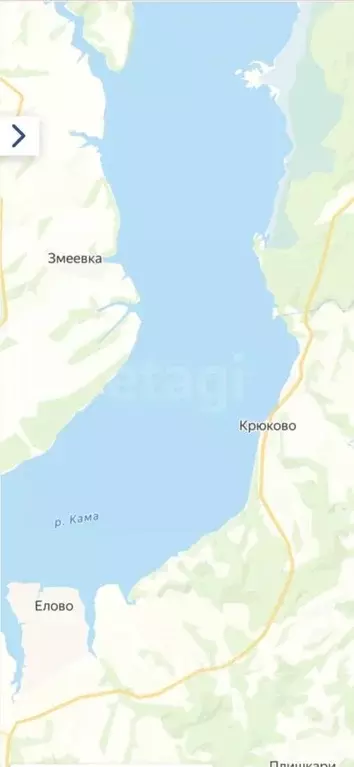 Участок в Пермский край, Еловский муниципальный округ, с. Крюково ул. ... - Фото 2