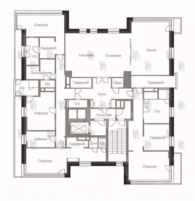 6-к кв. Москва Минская ул., 2Вк3 (381.0 м) - Фото 1
