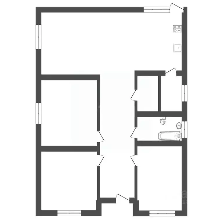 Дом в Тульская область, Тула ул. Добрая, 39 (130 м) - Фото 0