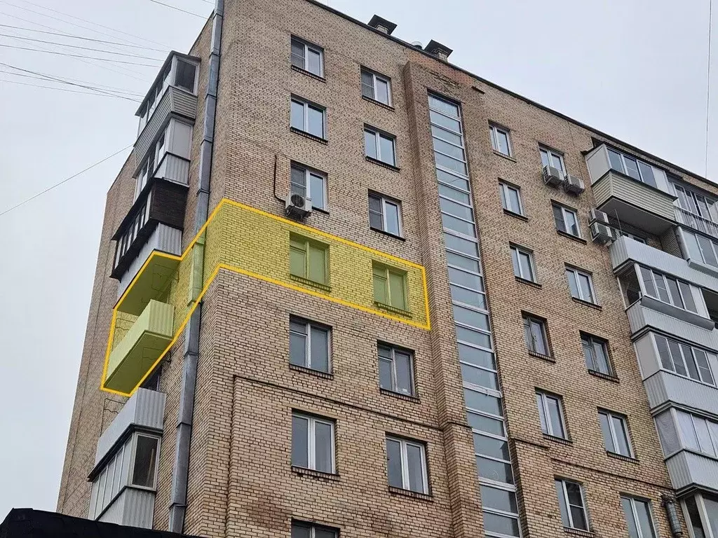 Свободной планировки кв. Москва ул. Космонавтов, 12 (34.0 м) - Фото 2
