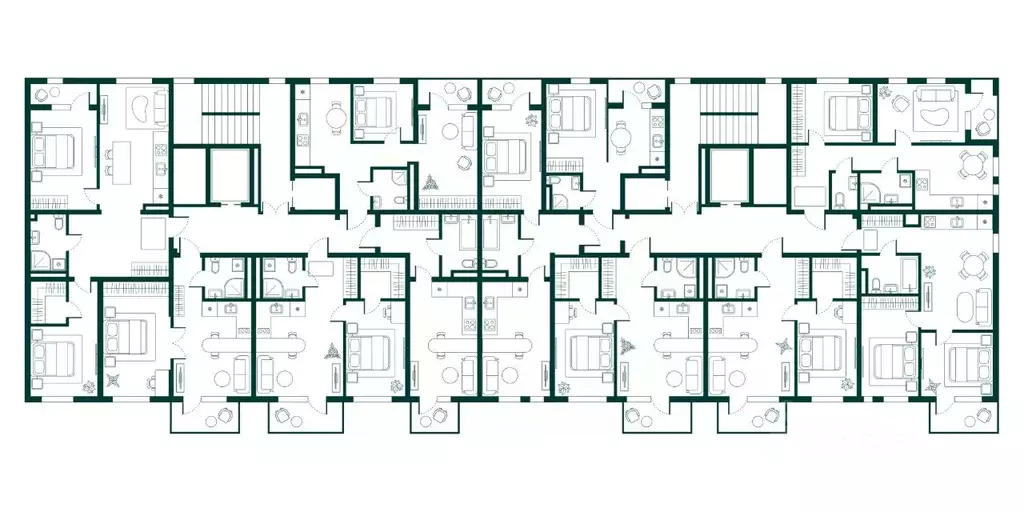 2-к кв. Дагестан, Дербент Новая История жилой комплекс (49.55 м) - Фото 2