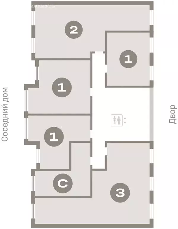 2-комнатная квартира: Екатеринбург, жилой район Юго-Западный, жилой ... - Фото 2