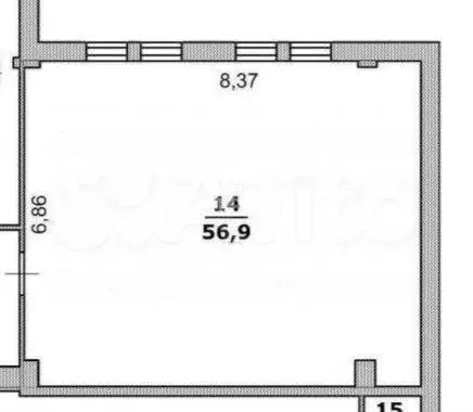 Продам помещение свободного назначения, 45.2 м - Фото 1