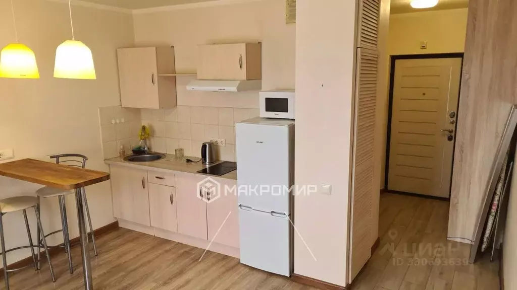 Студия Московская область, Домодедово Южный мкр, ул. Курыжова, 16 ... - Фото 2