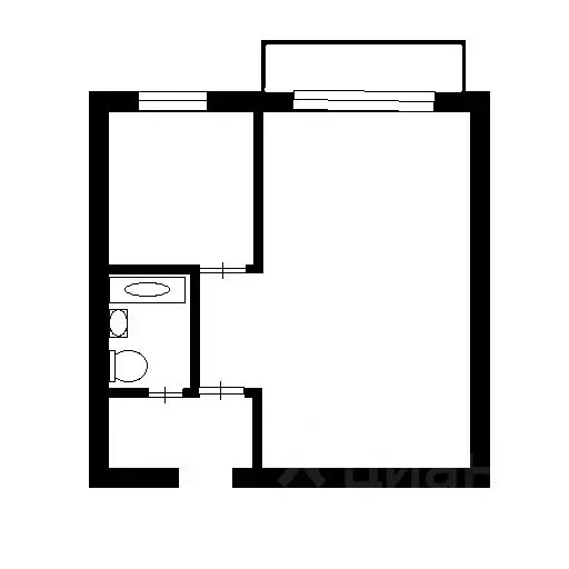 1-к кв. Москва ул. Руставели, 10К4 (35.0 м) - Фото 1