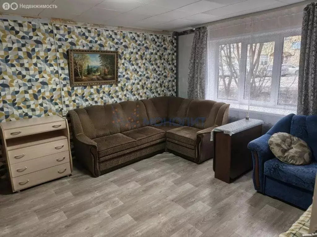 1-комнатная квартира: Бор, улица Рослякова, 60А (32.8 м) - Фото 1