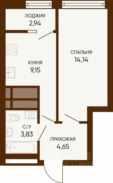 1-к кв. Свердловская область, Екатеринбург Вторчермет жилрайон, ул. ... - Фото 0