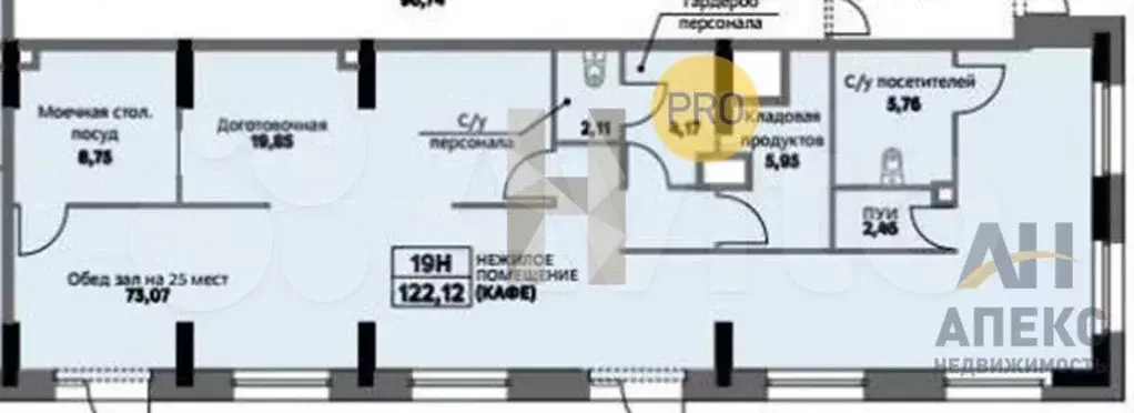 Продажа магазина 122.1 м2 м. Воронцовская в жилом - Фото 0