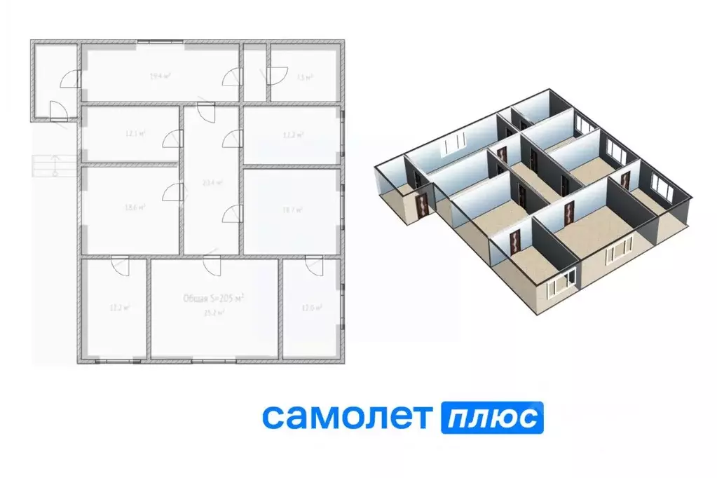 Коттедж в Кемеровская область, Кемерово ул. Гоголя, 24 (205 м) - Фото 1