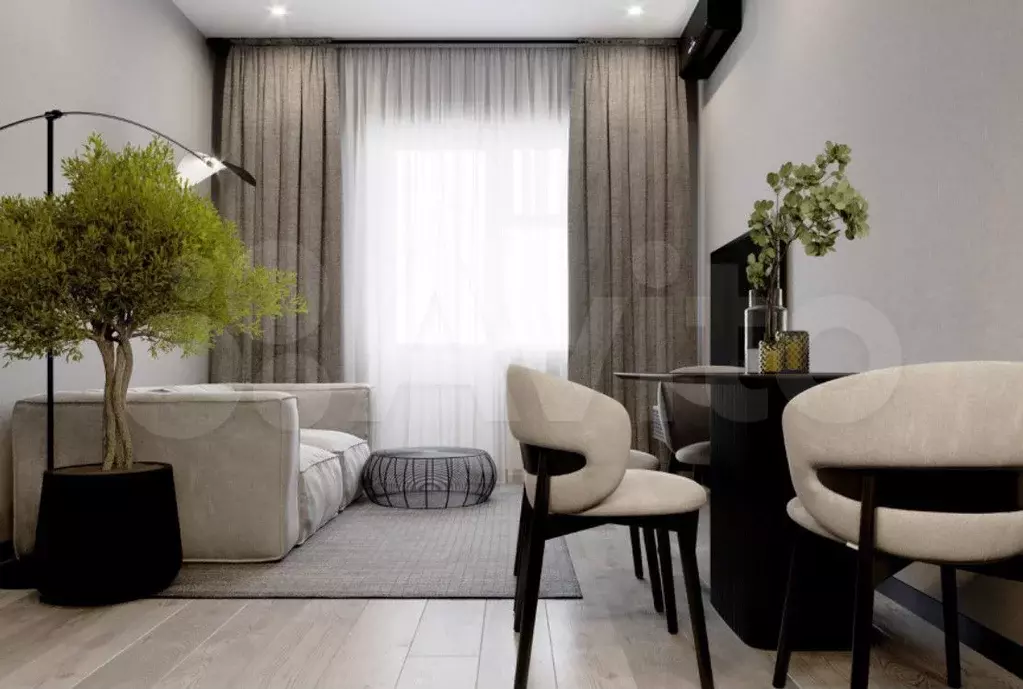 Квартира-студия, 25 м, 12/18 эт. - Фото 1