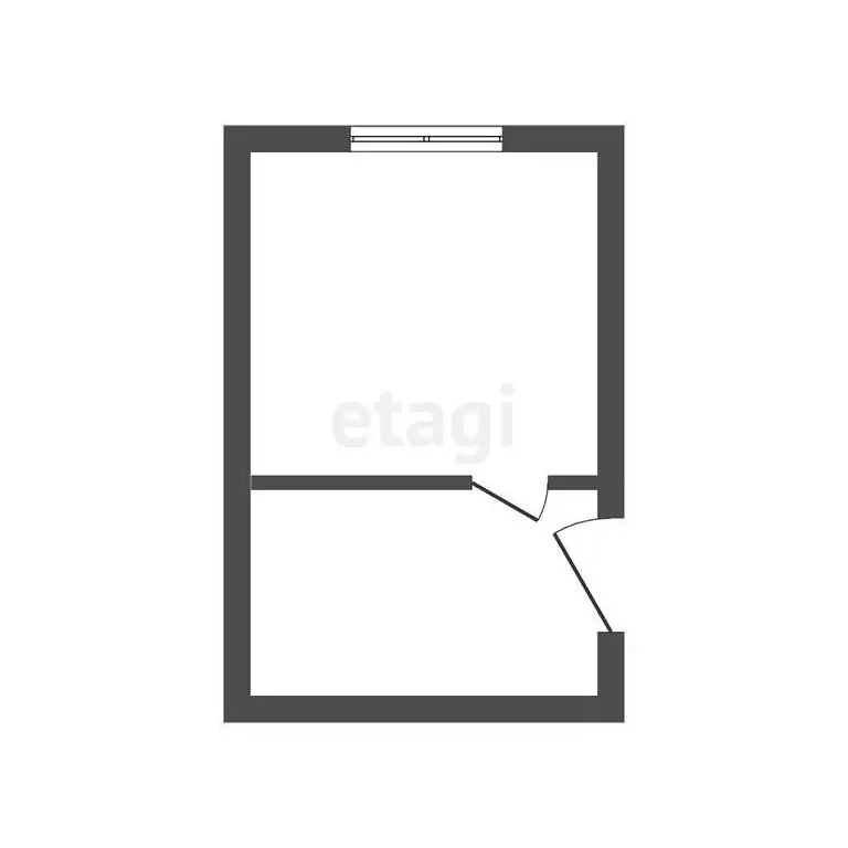 1к в -комнатной квартире (17.2 м) - Фото 1