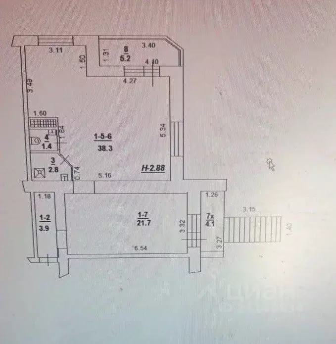 Торговая площадь в Ростовская область, Ростов-на-Дону ул. Еременко, ... - Фото 2