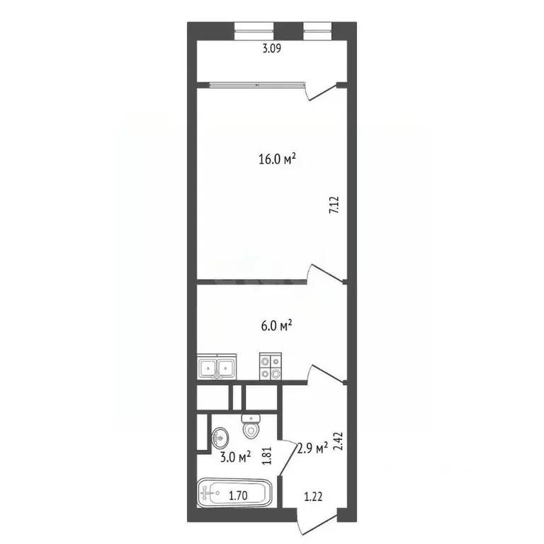 Студия Московская область, Красногорск городской округ, Нахабино пгт ... - Фото 2