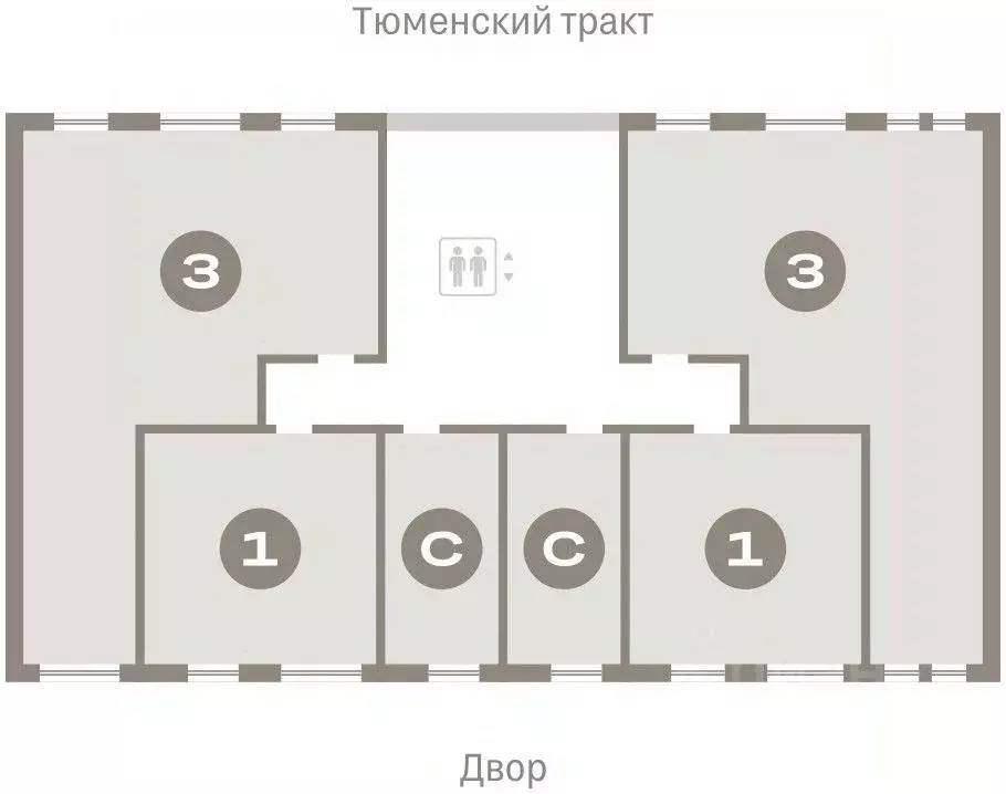 3-к кв. Ханты-Мансийский АО, Сургут 35-й мкр, Квартал Новин жилой ... - Фото 1