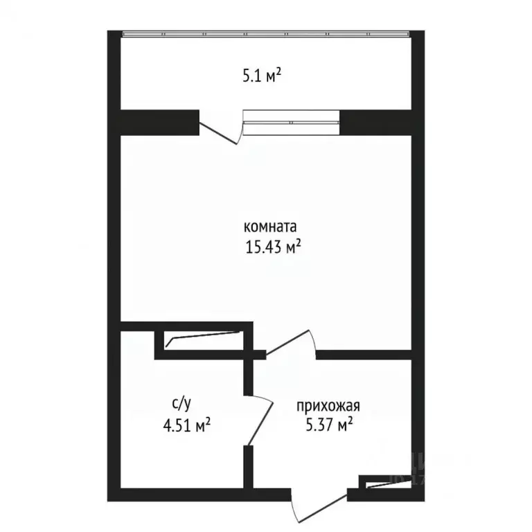 Студия Тюменская область, Тюменский муниципальный округ, д. Дударева ... - Фото 2
