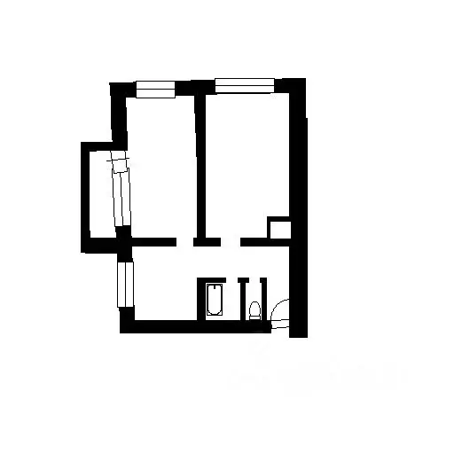 2-к кв. Челябинская область, Касли ул. Лобашова, 134 (41.3 м) - Фото 2