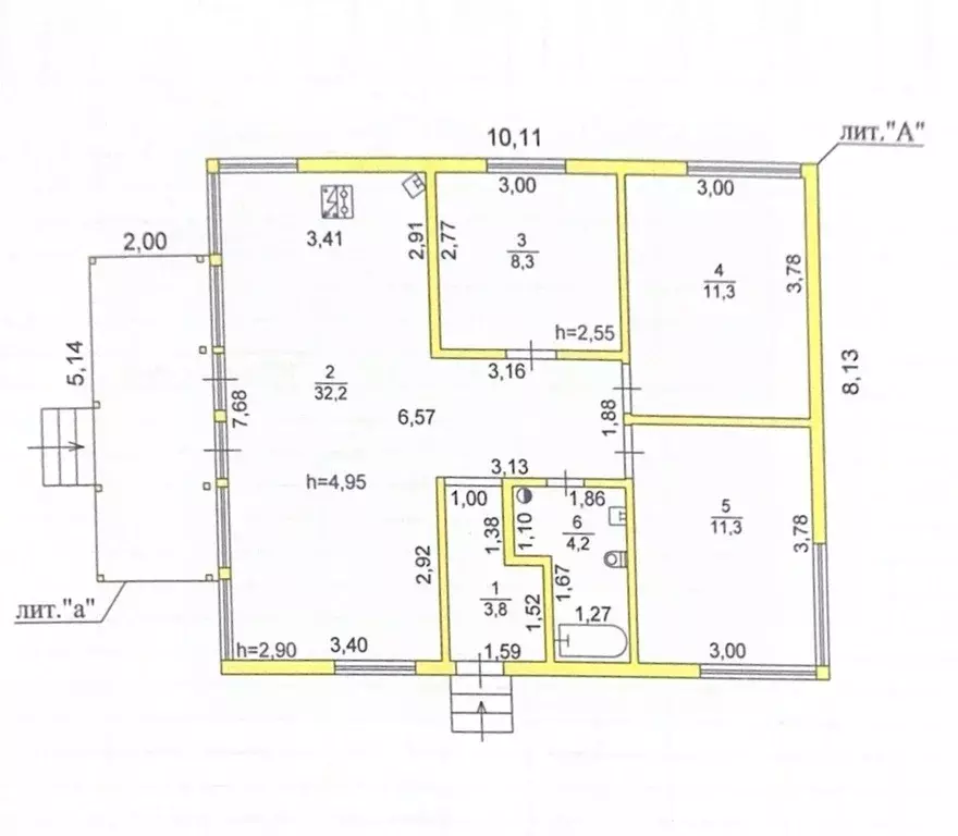 Дом в Севастополь Технолог садовое товарищество, 249 (74 м) - Фото 2