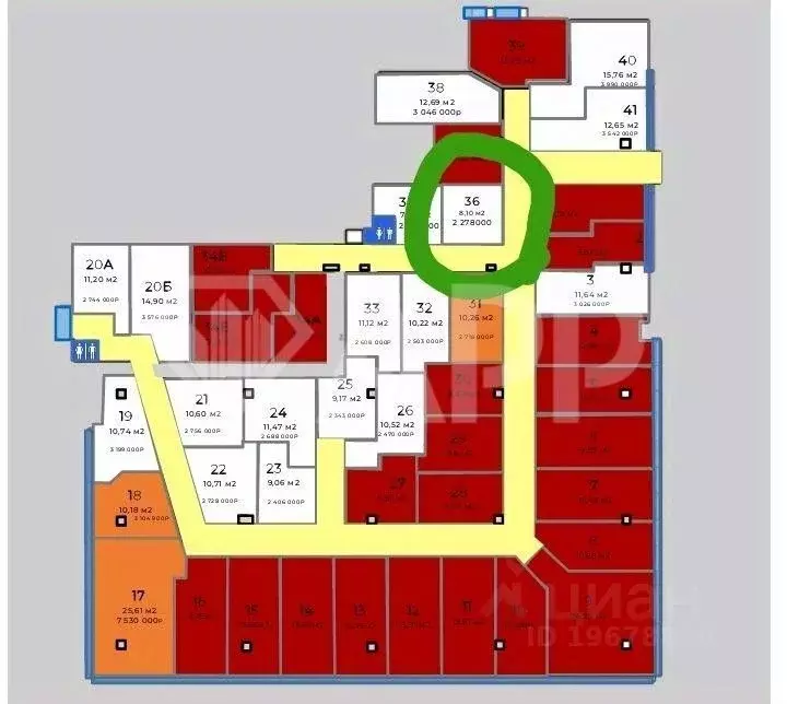 Офис в Татарстан, Казань ул. Братьев Касимовых, 22/7 (8 м) - Фото 1