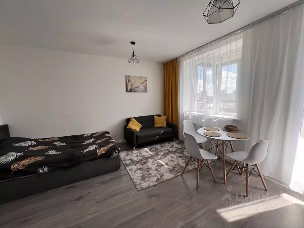 Студия Ленинградская область, Мурино Всеволожский район, ул. Шоссе в ... - Фото 2