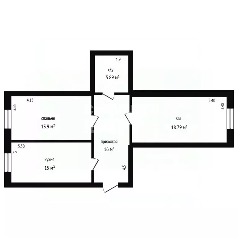 2-к кв. Дагестан, Дербент ул. У. Буйнакского, 8 (75.0 м) - Фото 2