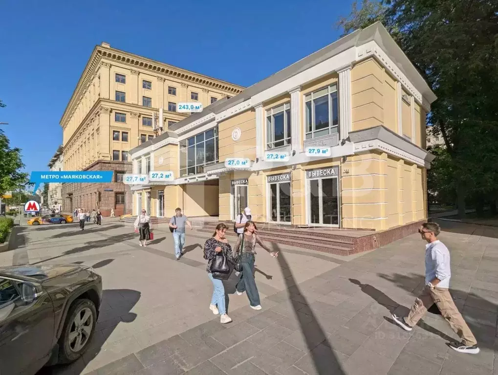 Помещение свободного назначения в Москва Большая Садовая ул., 6С2 (243 ... - Фото 0