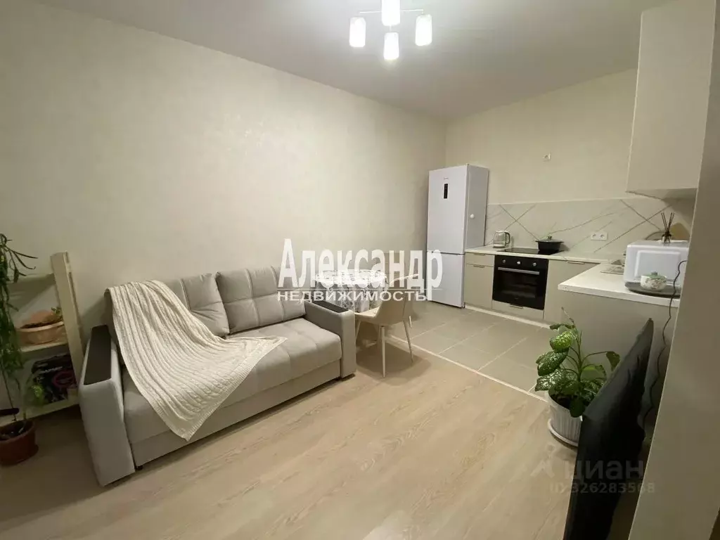 1-к кв. Ленинградская область, Мурино Всеволожский район, бул. ... - Фото 2