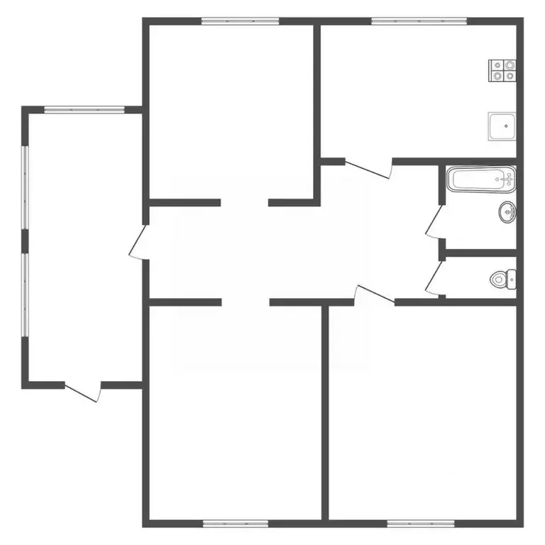 Дом в Тульская область, Чернский район, Липицкое с/пос, с. Новое ... - Фото 2