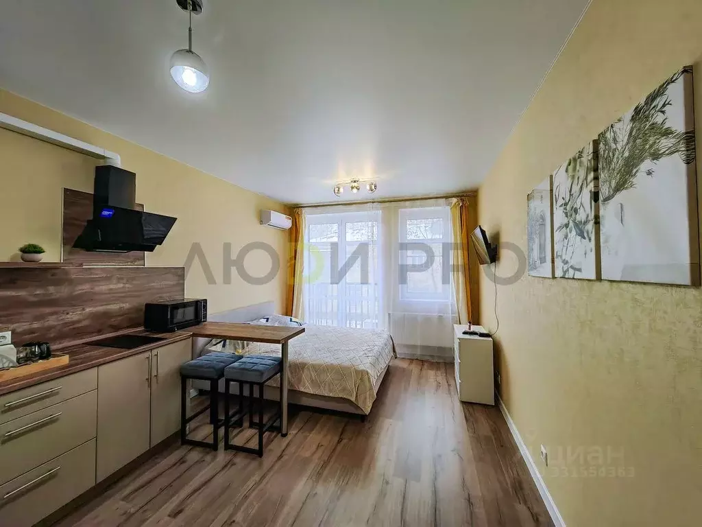 Студия Ярославская область, Ярославль ул. Городской Вал, 15к1 (24.8 м) - Фото 1