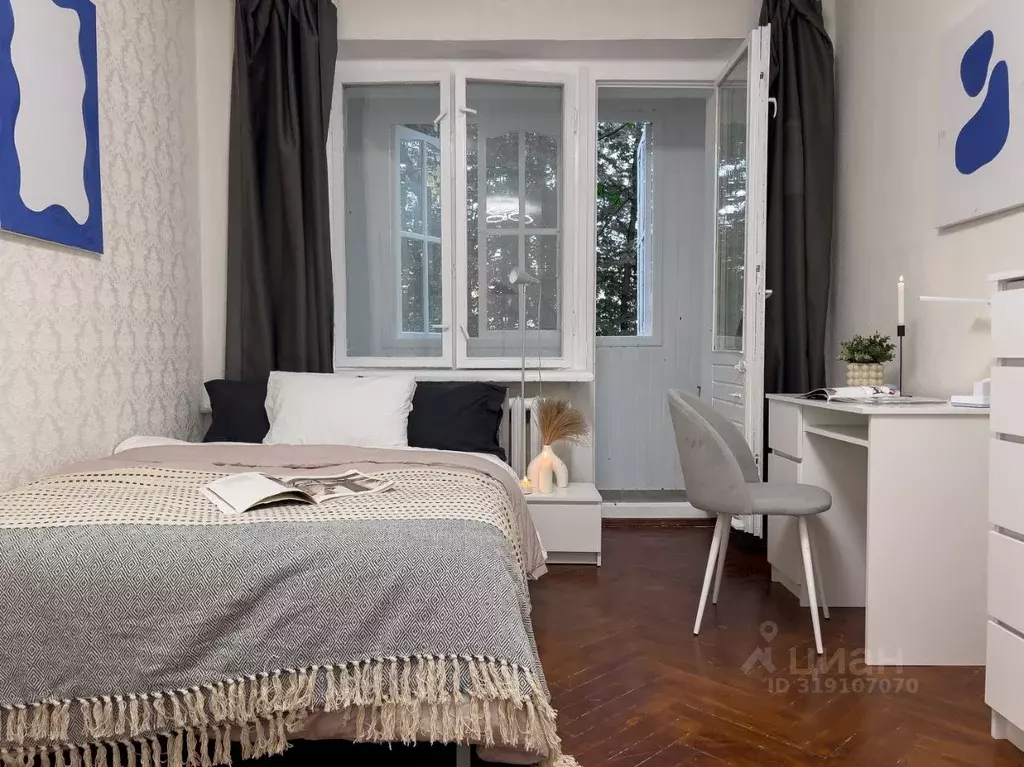Комната Москва Звездный бул., 30К2 (14.0 м) - Фото 1