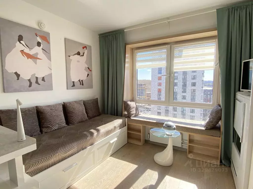 Студия Москва ул. Саларьевская, 13к2 (20.0 м) - Фото 0