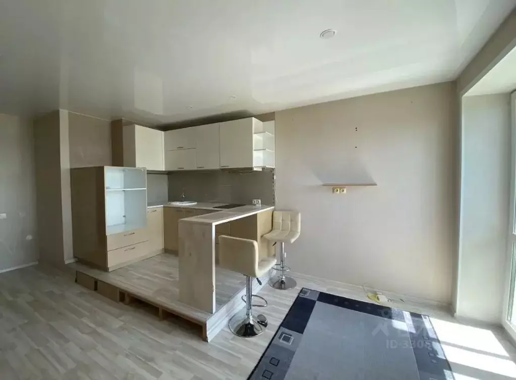Студия Пермский край, Пермь ул. Карбышева, 47Б (28.0 м) - Фото 1
