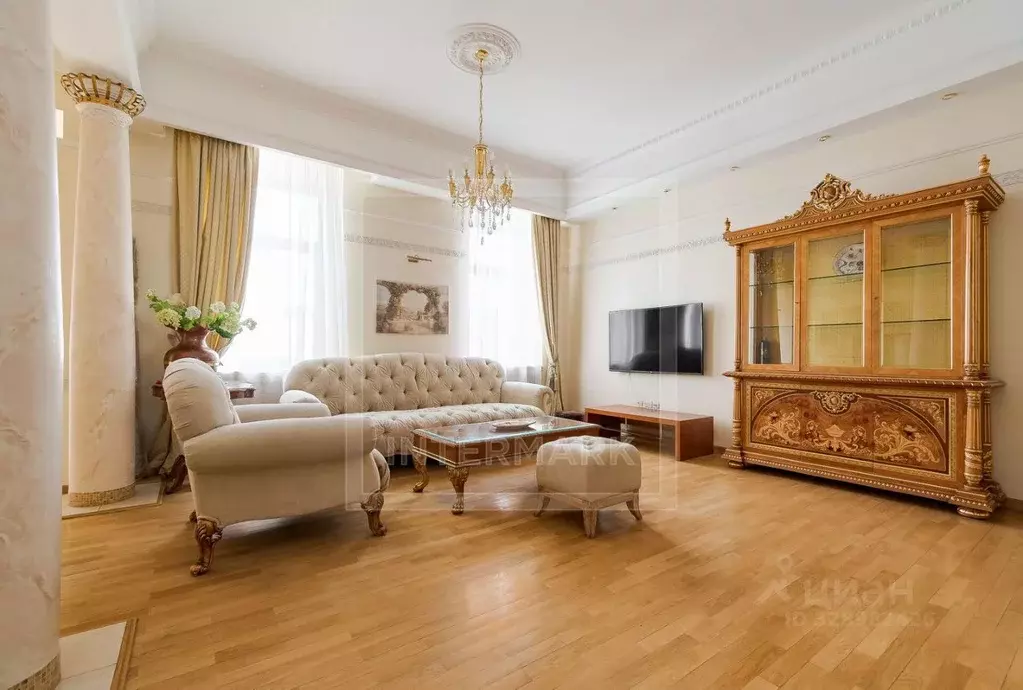 3-к кв. Москва Потаповский пер., 10 (109.0 м) - Фото 2