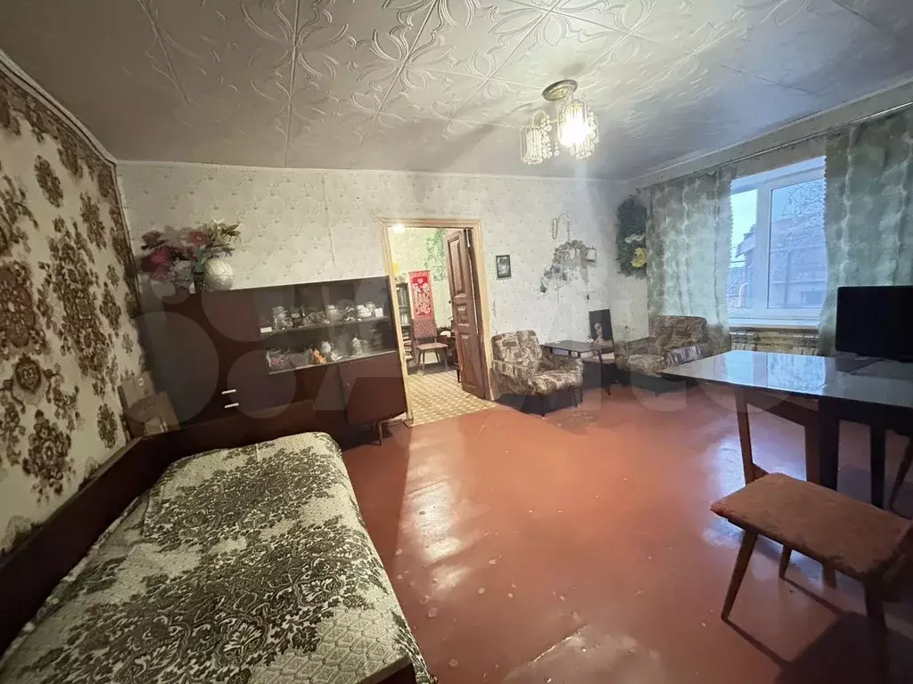 3-к. квартира, 49,8 м, 1/1 эт. - Фото 1