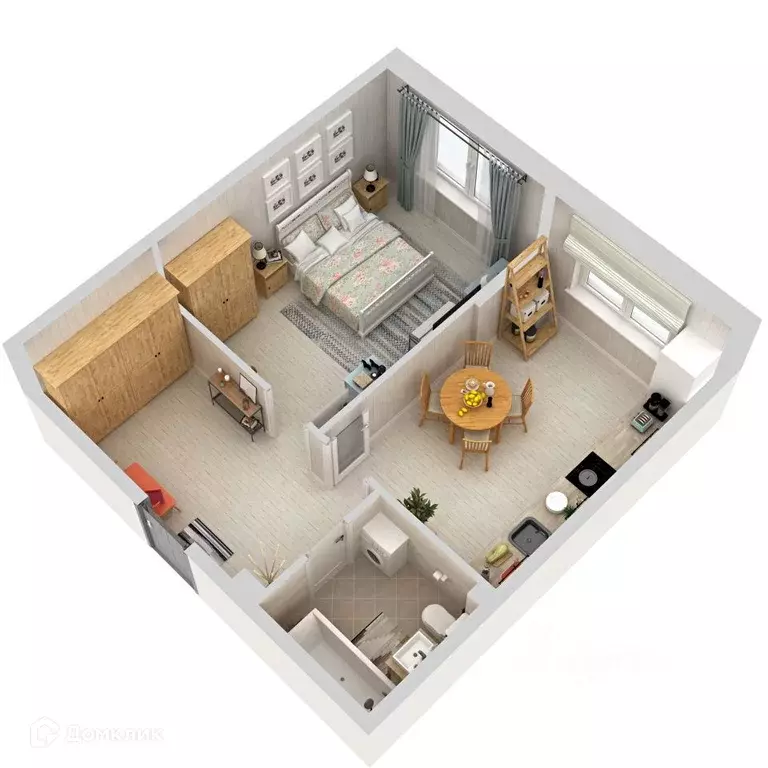 Продаётся 1-к квартира, 40.9 м - Фото 1