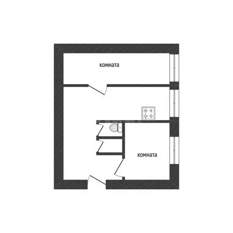 2-к кв. Ленинградская область, Волхов Расстанная ул., 11 (57.4 м) - Фото 2
