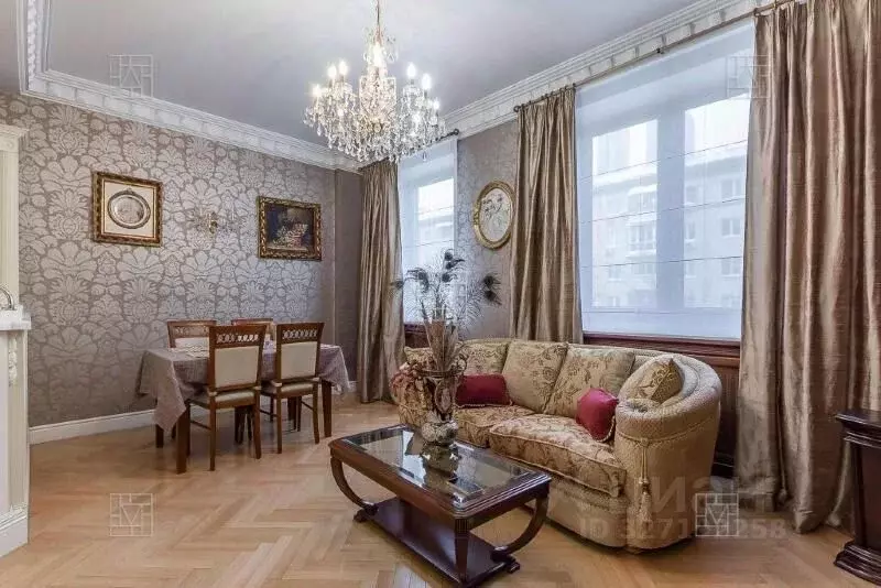 2-к кв. Москва ул. Пресненский Вал, 16С2 (80.0 м) - Фото 1