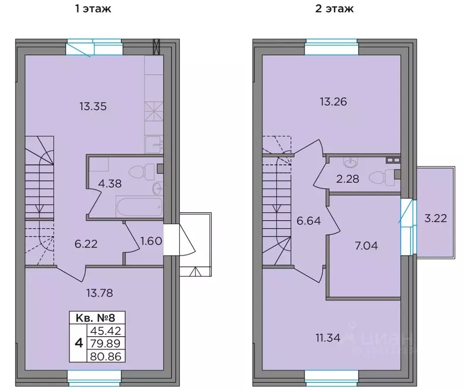 Таунхаус в Ленинградская область, Тосненский район, Федоровское ... - Фото 1
