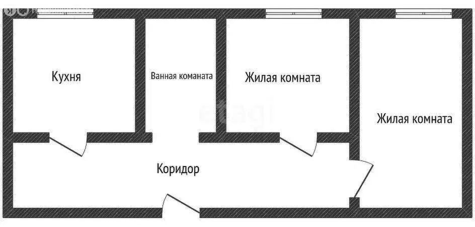 2-комнатная квартира: Краснодар, микрорайон Центральный, улица ... - Фото 1