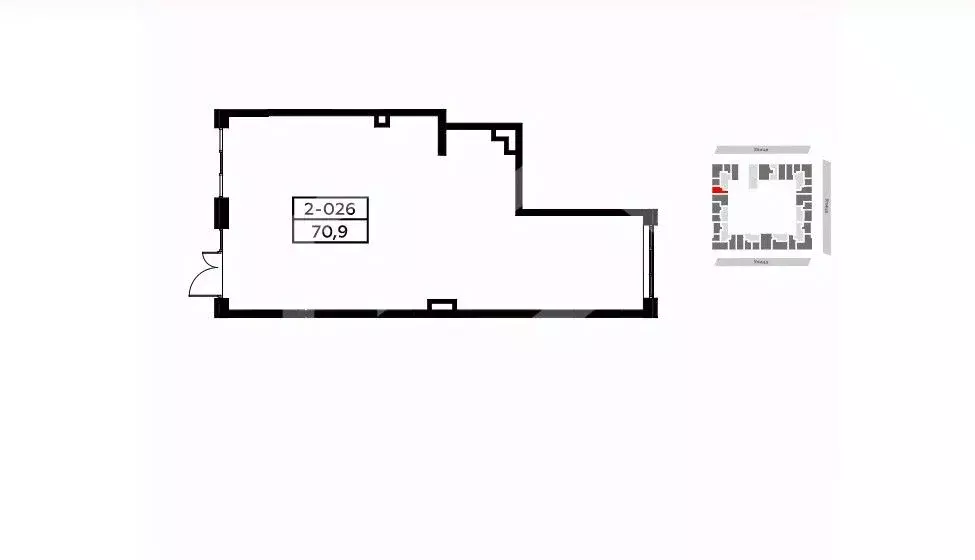 Помещение свободного назначения в Москва Родные кварталы жилой ... - Фото 2