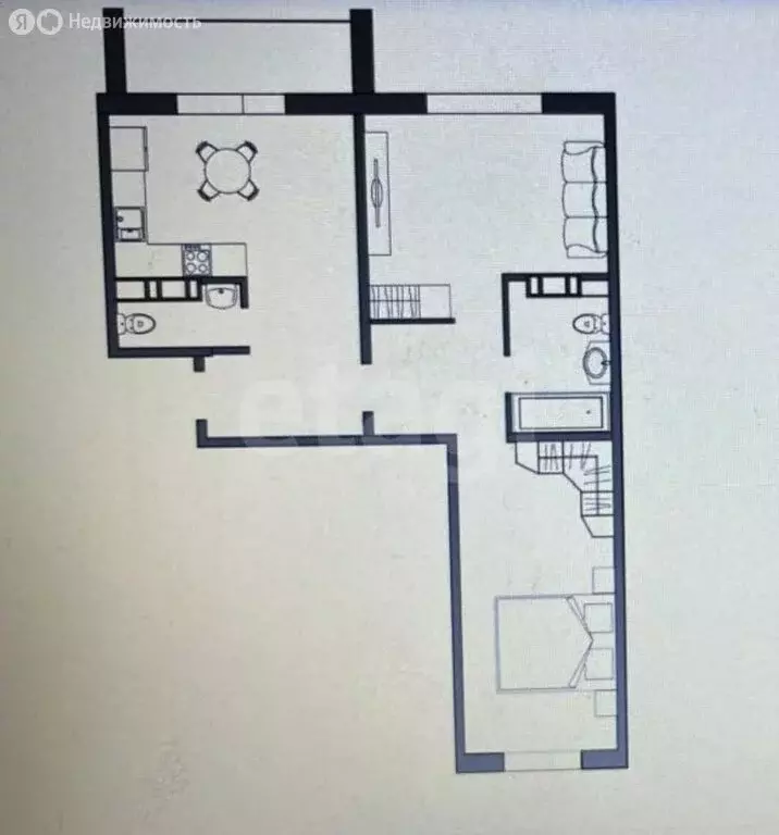 2-комнатная квартира: Миасс, бульвар И.И. Седова, 14 (62.3 м) - Фото 1